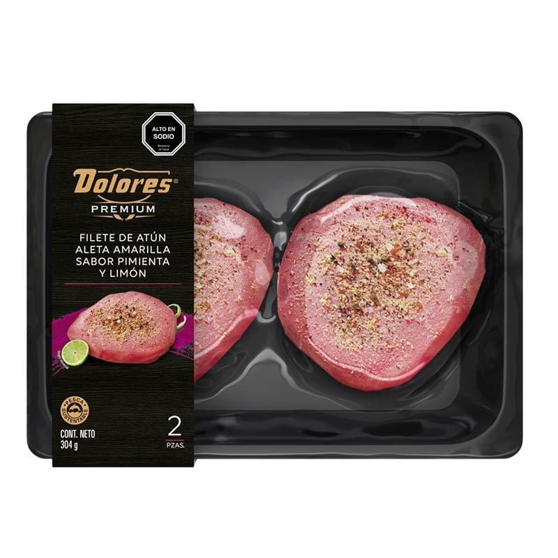 Atún Pimienta Limón 304 gr Dolores
