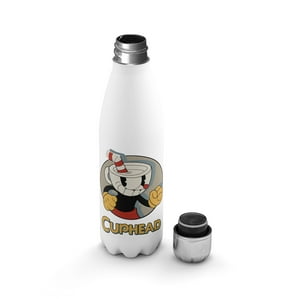 Creango - Botella Agua Termica Cuphead Diseño 4 De Acero Inoxidable