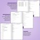 thumbnail image 4 of Planificador Clever Fox 15 x 21 cm Morado Fin de Vida, 4 of 7