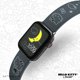 thumbnail image 3 of Correa de reloj inteligente MobyFox Hello Kitty Silver Night para Apple Watch, 3 of 7