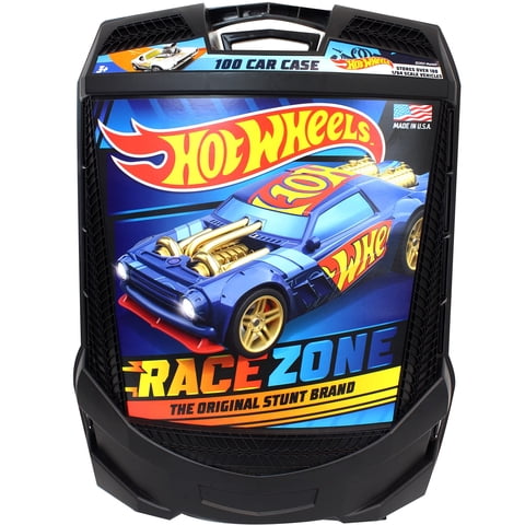 Estuche De Almacenamiento Tara Toys Hot Wheels 100 Car Rolling