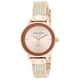 thumbnail image 1 of Reloj Anne Klein Rose Gold-Tone Diamond Dial Cable Bracelet Ladies Watch AK-3220RGRG, 1 of 2