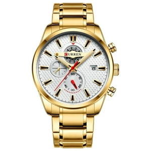 Reloj Analogo Dorado Curren 8352_2