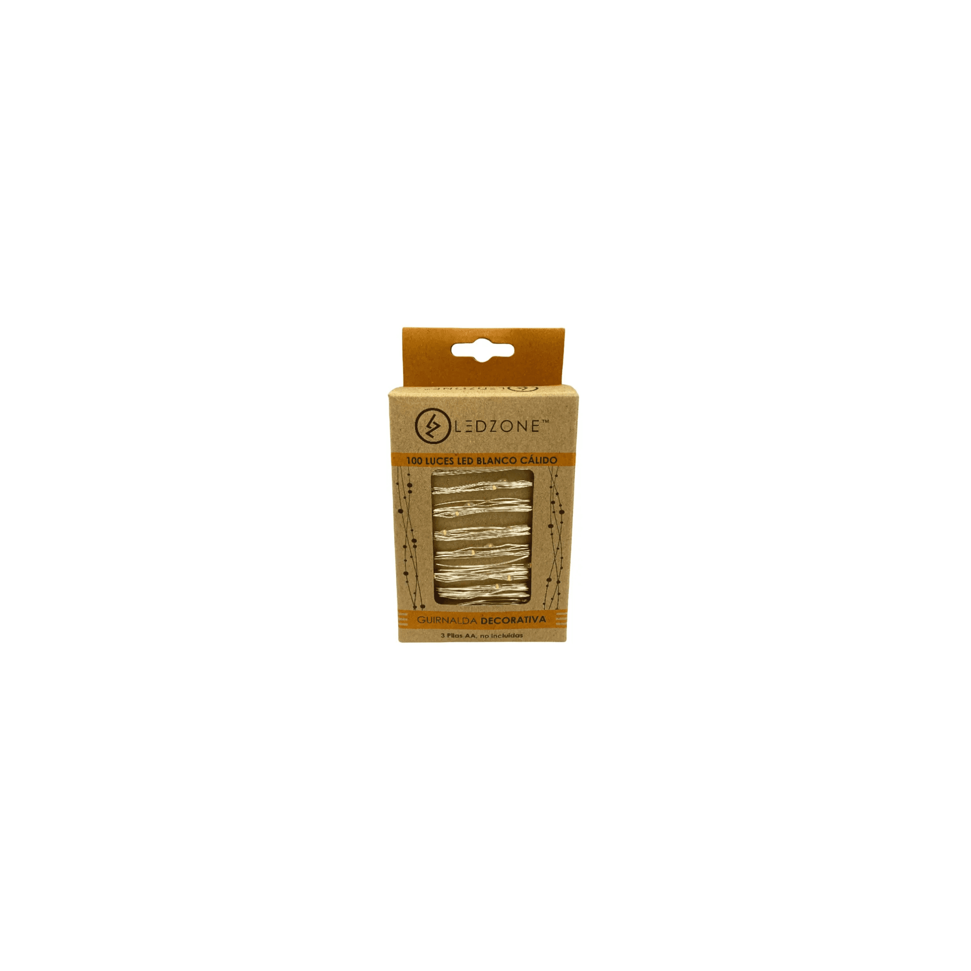 Mlm202604000280 - Guirnalda Decorativa 100 Luces Led Blanco Cálido