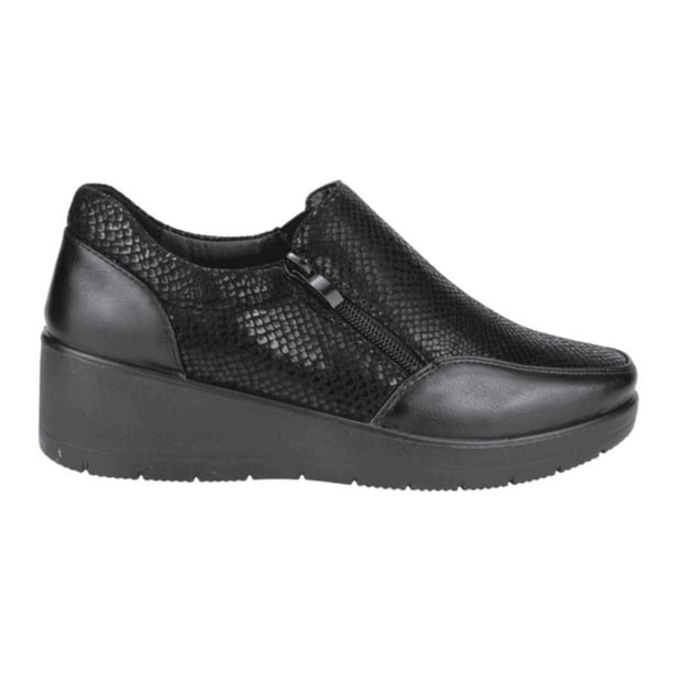 Zapato New Walk Dublín Confort Negro