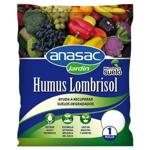 Humus Lombrisol 1Kg - Anasac