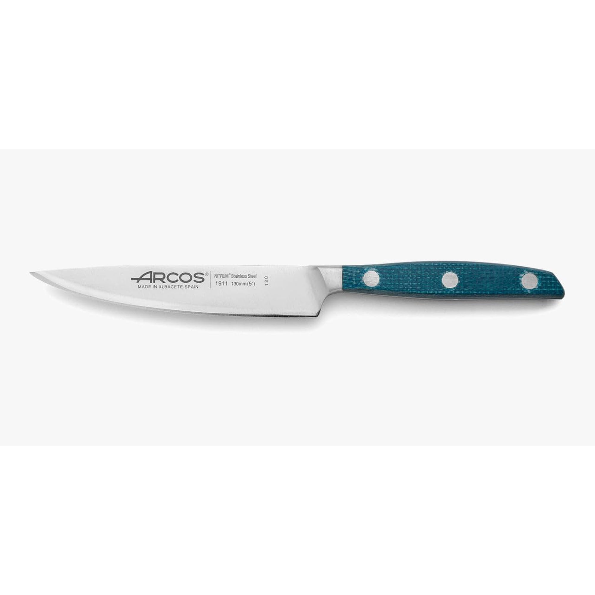 Cuchillo De Verduras Arcos 13 Cm Acero Inoxidable Negro