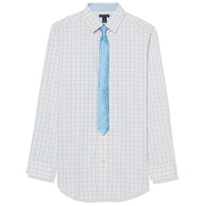 Camisa Tommy Hilfiger De Manga Larga Para Niños Con Lazo Recto 10H