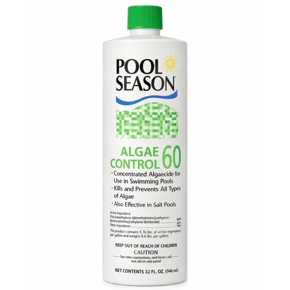 Algicida para piscina Pool Season Polyquat 60 946 ml para piscina enterrada