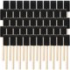 thumbnail image 1 of Foam Paint Brushes, 50 PCS, 1 Wide Head with Wooden Handle, 1 of 3