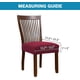 thumbnail image 3 of 2 fundas elásticas de licra para asiento de silla de comedor, fundas de cojín para sillas de cocina, extraíbles y lavables., 3 of 8