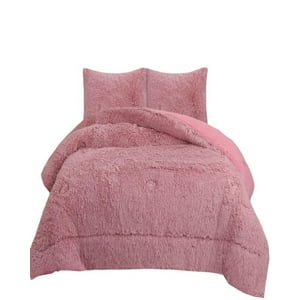 Teng Fei - Cobertor Peludo Invierno Plaza Y Media Rosa