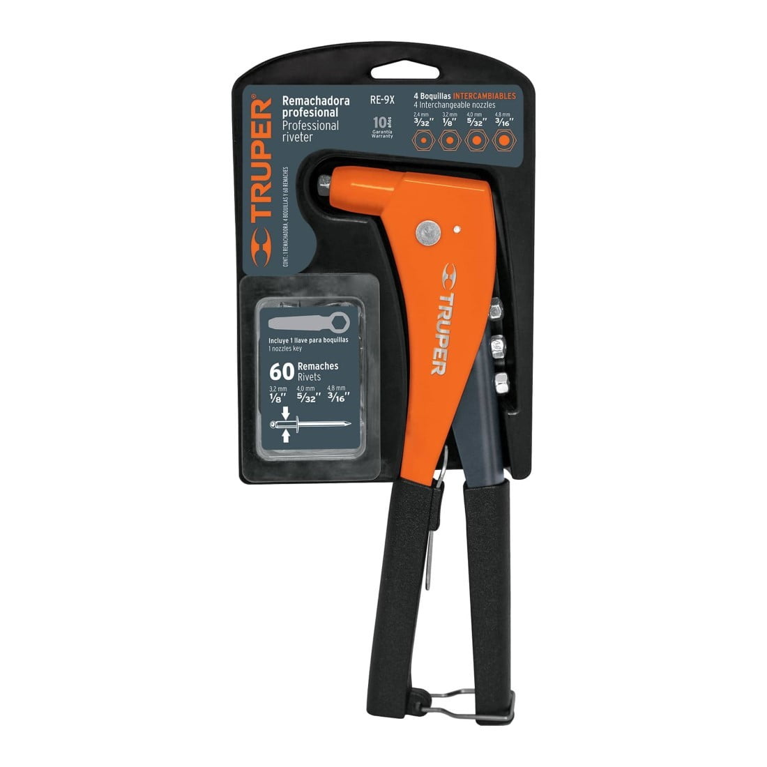 Truper - Remachadora Profesional Re-9x