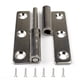 thumbnail image 1 of Bisagras Xcyroiiy de acero inoxidable de 3" para mano izquierda, desmontables, 1 of 5