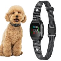 Xusx111 - Collar Anti-Corteza Para Perros Pequeños, Sin Golpes Collares Anti-Corteza Con 8 Sensibilidades, 4 Modos Ajustables Beep Y Vibración, Ip67 Impermeable - Efectivo Y Humano, Negro Premium