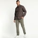 thumbnail image 1 of Camisa Trevira Estampada Café Oscuro, 1 of 4