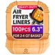 thumbnail image 1 of Forros Descartables para Freidora de Aire ReLuien 16 cm 100 uds, 1 of 7