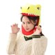 thumbnail image 1 of Sombrero De Cabeza De Dinosaurio Lindo Sombrero De Cosplay Accesorios De Fotos Adorables Halloween Amarillo, 1 of 5