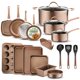 thumbnail image 1 of Juego de utensilios de cocina NutriChef, antiadherentes, 20 piezas, con utensilios y utensilios para hornear, 1 of 8