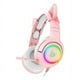 thumbnail image 1 of Audifonos Gamer Onikuma K9 Orejas de Gato. Rosado, 1 of 3