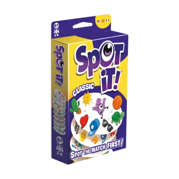 Juego de cartas Asmodee Spot It! Edición clásica Refresh Eco de 2024