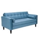 thumbnail image 4 of Sofa Retro 3C Felpa 00 Azul Petroleo, 4 of 6