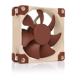 Ventilador Noctua Nf-A8 Pwm Premium Quiet De 80 Mm, Marrón, 12 V