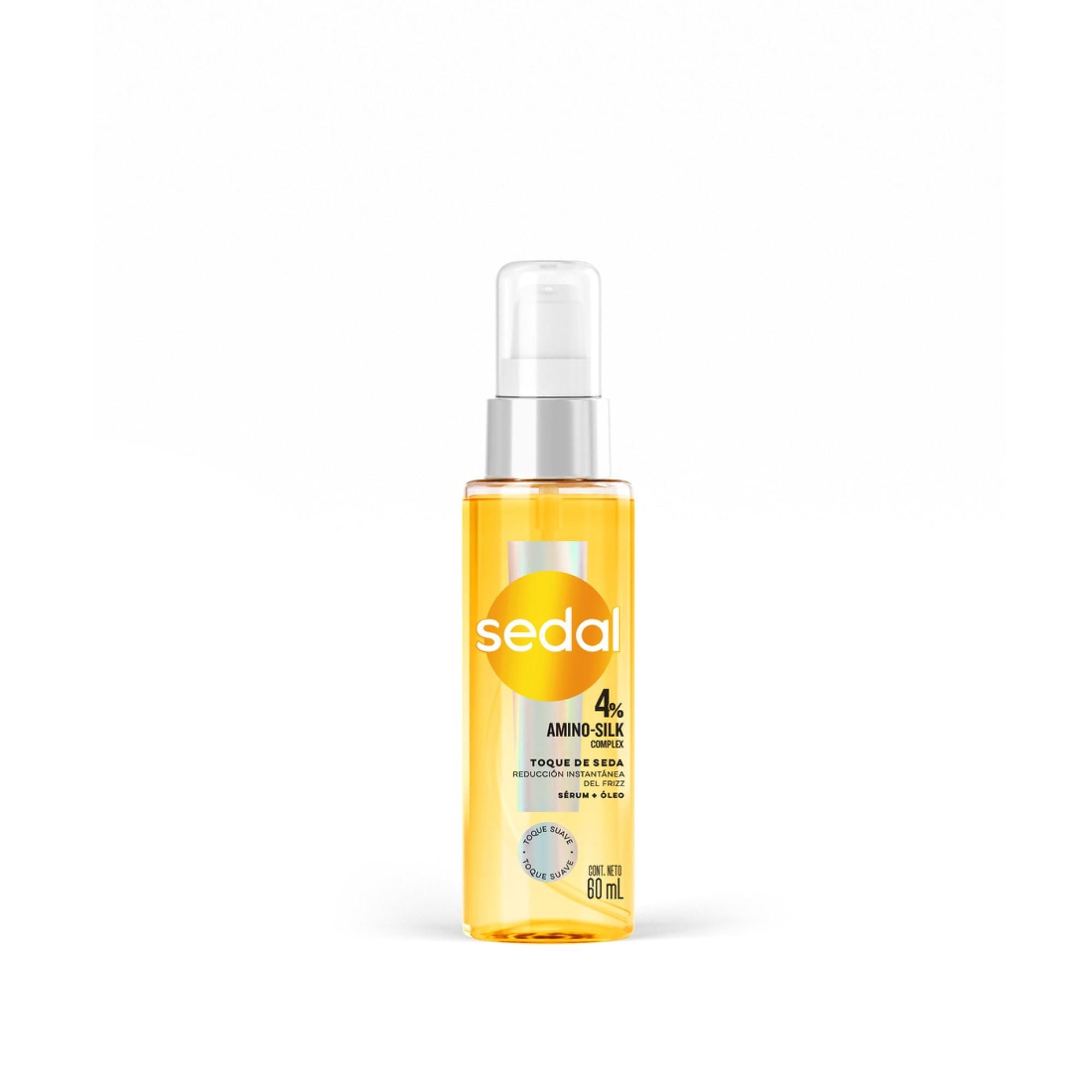 Serum Capilar Sedal oleo toque de seda Pack, 60 ml