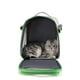 thumbnail image 5 of Mochila Bolso Transparente Mascota Perro Y Gato-Verde, 5 of 7