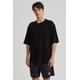 thumbnail image 3 of Polera Hombre Oversize Bordada Negro, 3 of 6