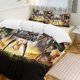 thumbnail image 1 of Attack On Titan Quilt Set Thicken Soft 3 Pieces Bedding Set All Season Duvet Cove with 2 Pillowcases for Adult Women Girls Teens Home Room Decor, 1 of 5
