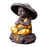 Bothyi - Estatua De Buda Budismo Estatua De Buda Sentado Para Tablero De Instrumentos De Automóvil Estilo De Mesa A