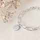 thumbnail image 2 of Pulsera plata Bendito amor personalizada, 2 of 4