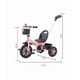 thumbnail image 2 of Triciclo infantil metálico guía peso máximo rosado, 2 of 2
