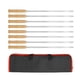 thumbnail image 3 of 8x Brochetas De Metal Para Asar Barbacoa Palitos De Barbacoa Para Asar Pollo Y Gambas, 3 of 5