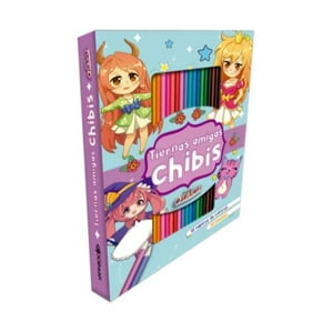 Latinbooks - Libro Otaku -Tiernas Amigas Chibis - Equipo Editorial