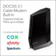 thumbnail image 3 of Módem por cable con router WiFi 6 NETGEAR Nighthawk CAX80, 3 of 7