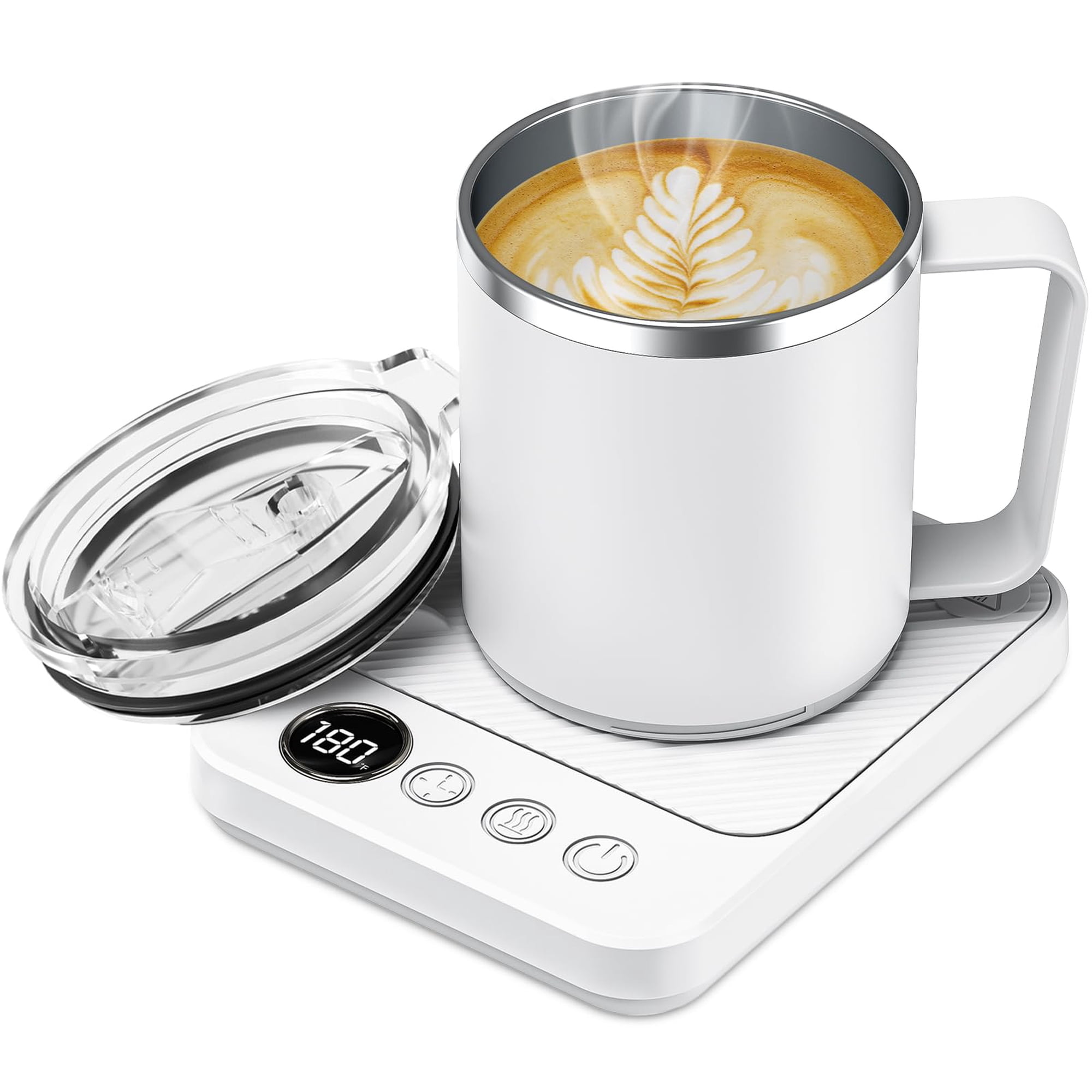 Calentador De Taza Para Café Felibeaco De 16 Oz Con Apagado Automático