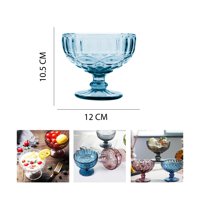 Xianzhu - Set 6 Copas Para Postre Azul - 400Ml