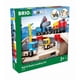 thumbnail image 1 of Set de tren de juguete Brio World Rail & Road Loading 32 piezas, 1 of 9