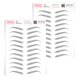 thumbnail image 1 of Tatuajes temporales de cejas Brows by Bossy, impermeables, pack de 2, gris, 1 of 7