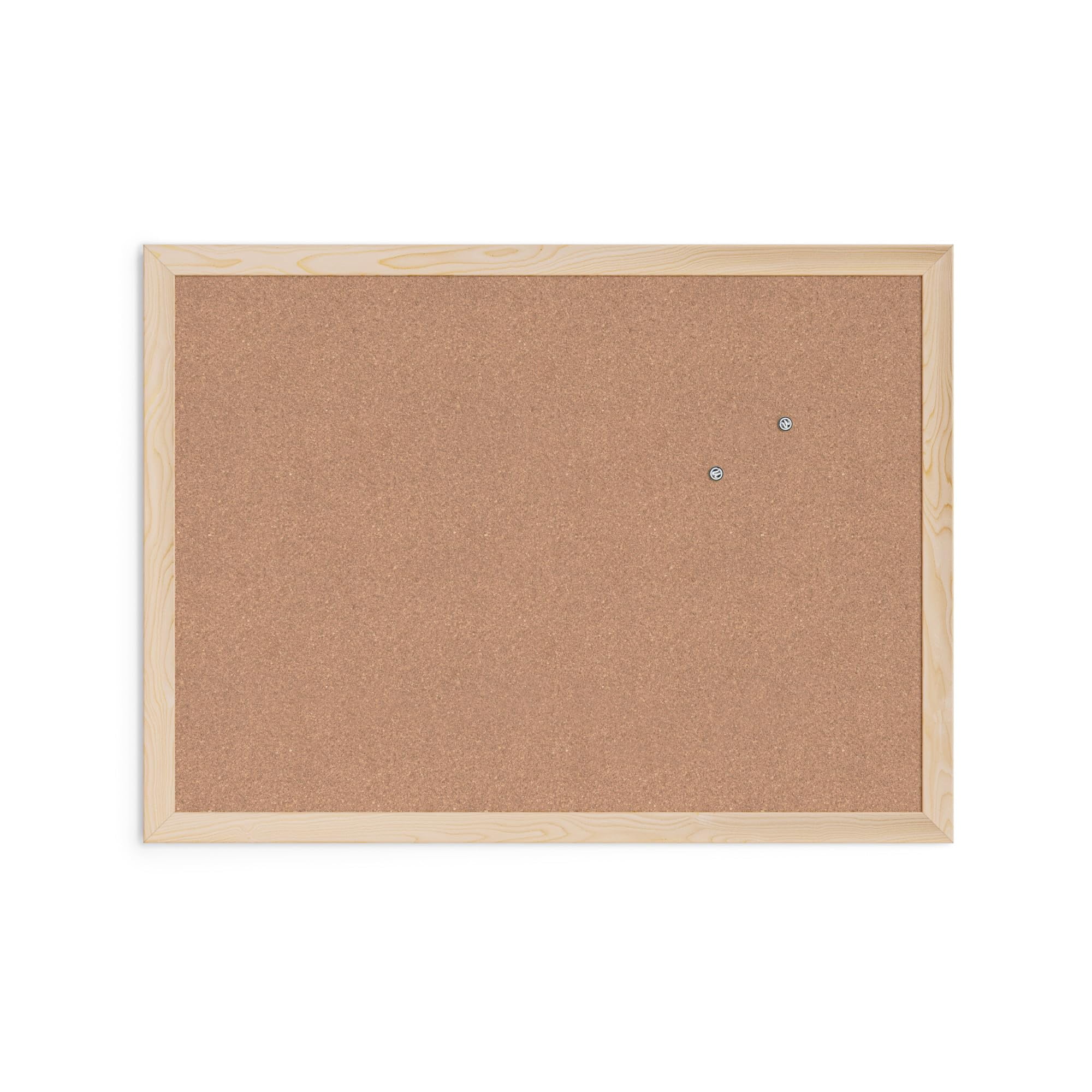 Pizarra De Corcho U Brands 18" X 24" Con Marco De Madera De Abedul