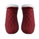 thumbnail image 1 of 1 Par De Calcetines De Invierno Para Mujer, Cálidos Para Mujer, Regalos, Rojo Vino, 1 of 5