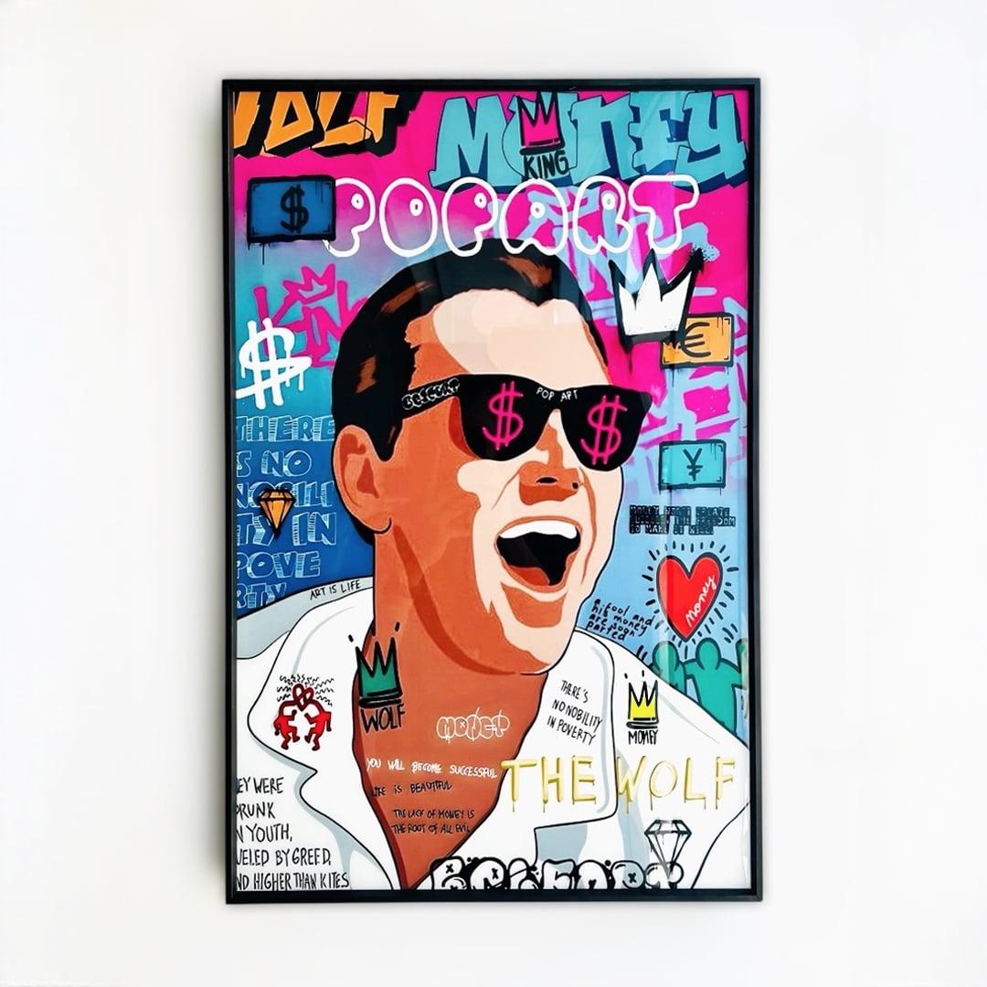 Colateral - Cuadro Mural Vidrio Meme Di Caprio