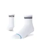 thumbnail image 1 of Stance Socks Lined Up Mid Quarter White, 1 of 3