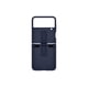 thumbnail image 4 of Funda para Samsung Galaxy Z Flip 4 con Anillo de Silicona Azul Marino, 4 of 4
