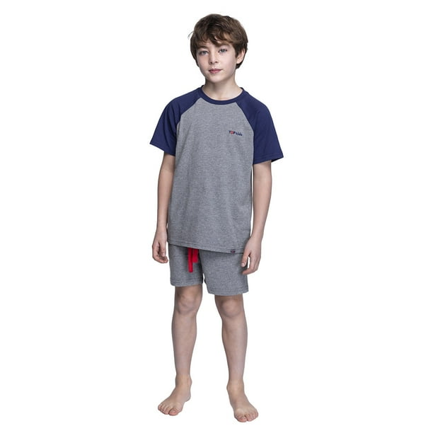 Pijama Corto Niño Verano Algodón C1