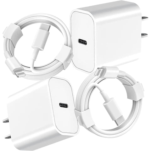 Cargador Wabklove Usb C De 20 W Tipo C De Pared Con Cable De 6 Pies Para Iphone