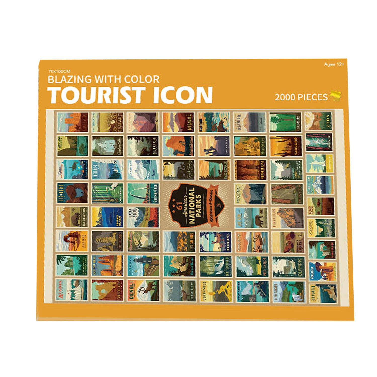 Nobel Gift - Puzzle 2000 Piezas Premium Extra Dura Turismo