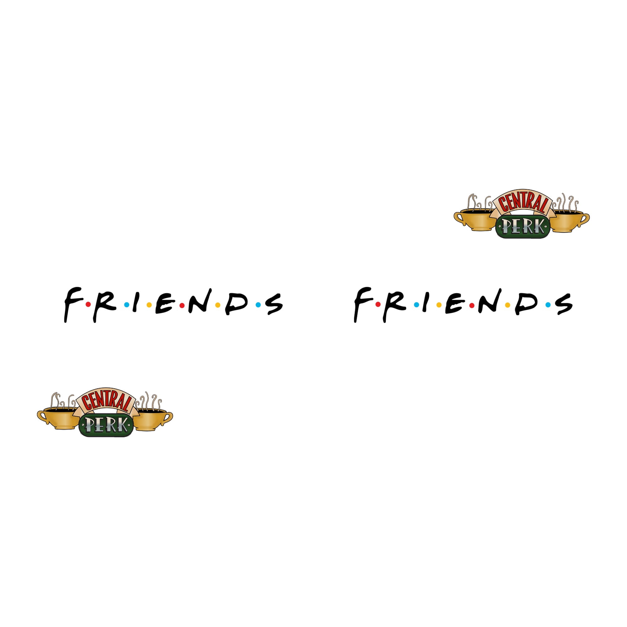 Genérico - Taza Enlozada Encuentros En Central Perk - Friends
